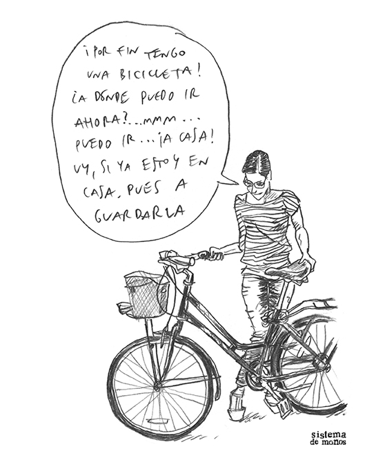 Paseo en bici - Sistema de Monos
